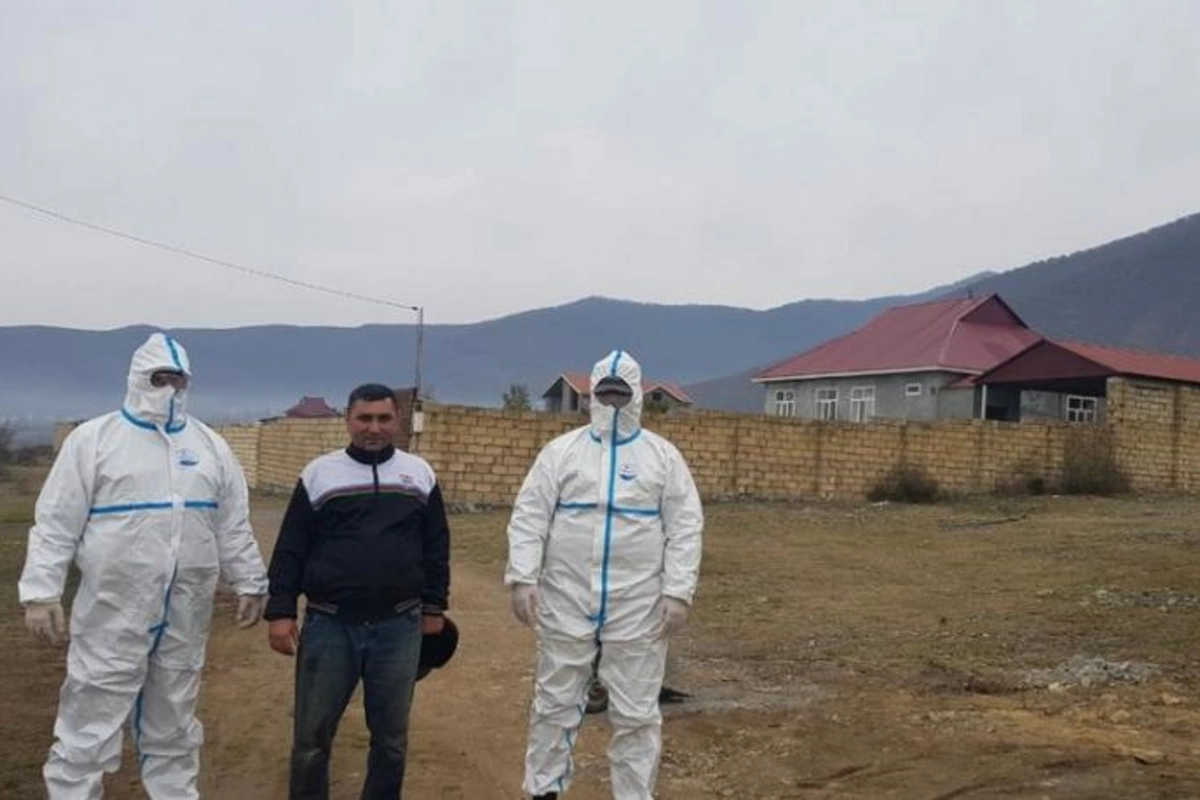 Oğuzda yaşadığı ünvanı tərk edən COVID-19 xəstəsi saxlanıldı