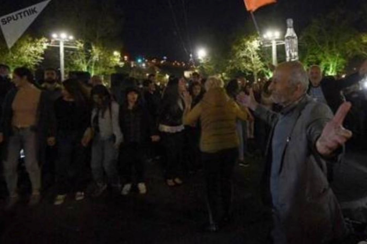 Yerevanda növbəti aksiya: saxlanılanlar var