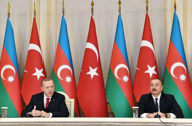 Azərbaycan və Türkiyə prezidentlərinin mətbuata birgə BƏYANATI — FOTO