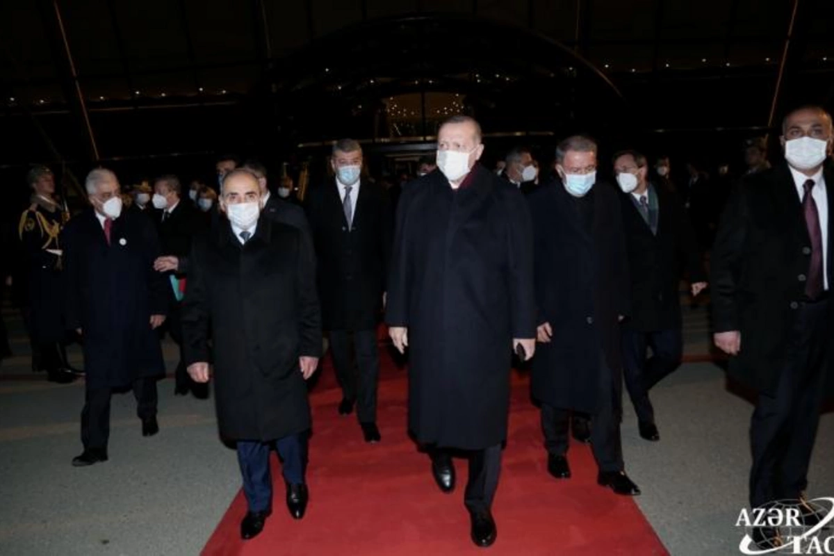 Ərdoğanın Azərbaycana səfəri başa çatdı