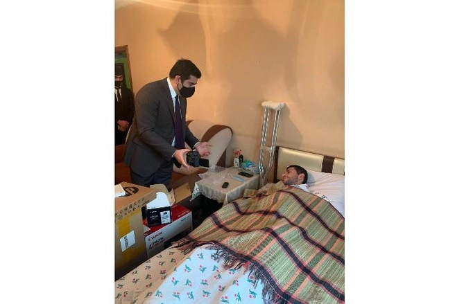 Nazirlik Qarabağ qazisinin uşaqlıq arzusunu reallaşdırdı — FOTO