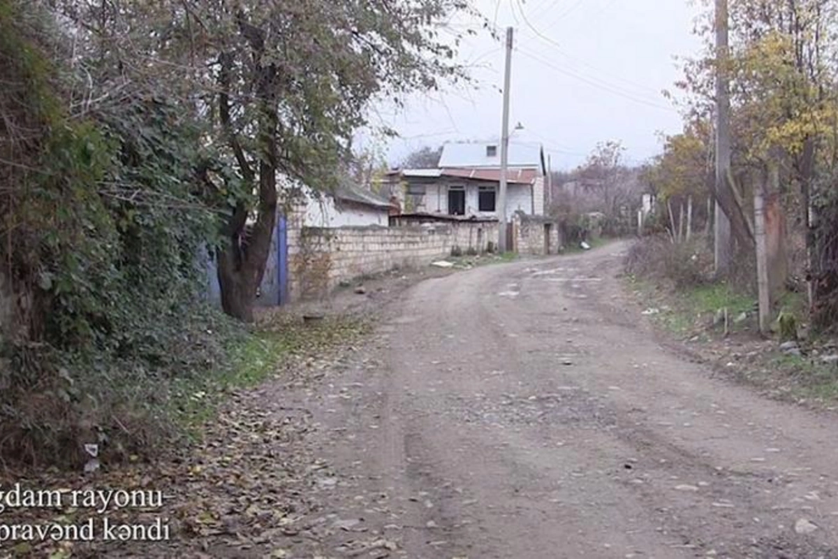 Ağdamın Paprəvənd kəndindən görüntülər — VİDEO