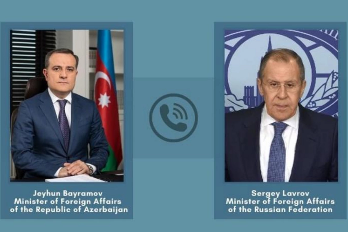 Ceyhun Bayramov Sergey Lavrovla bölgədəki vəziyyəti müzakirə etdi