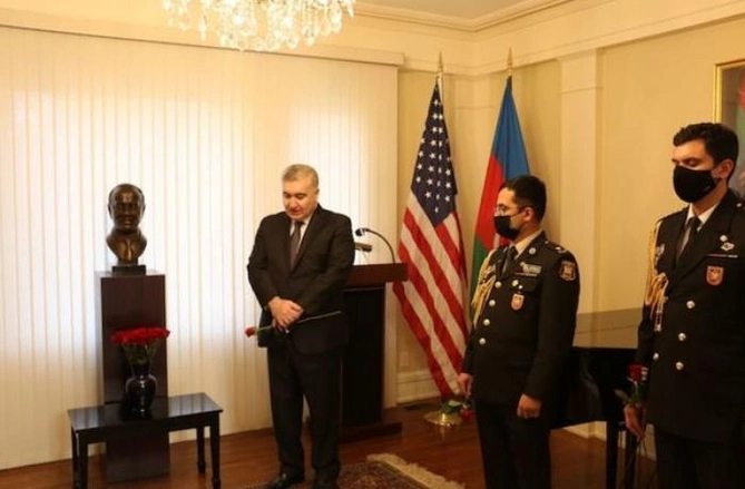 Ulu öndərin xatirəsi Vaşinqtonda yad edildi — FOTO
