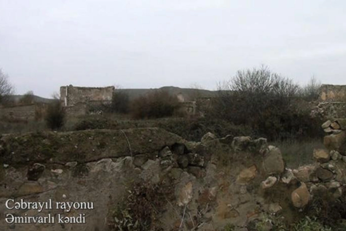 İşğaldan azad edilən Cəbrayılın Əmirvarlı kəndindən reportaj — VİDEO