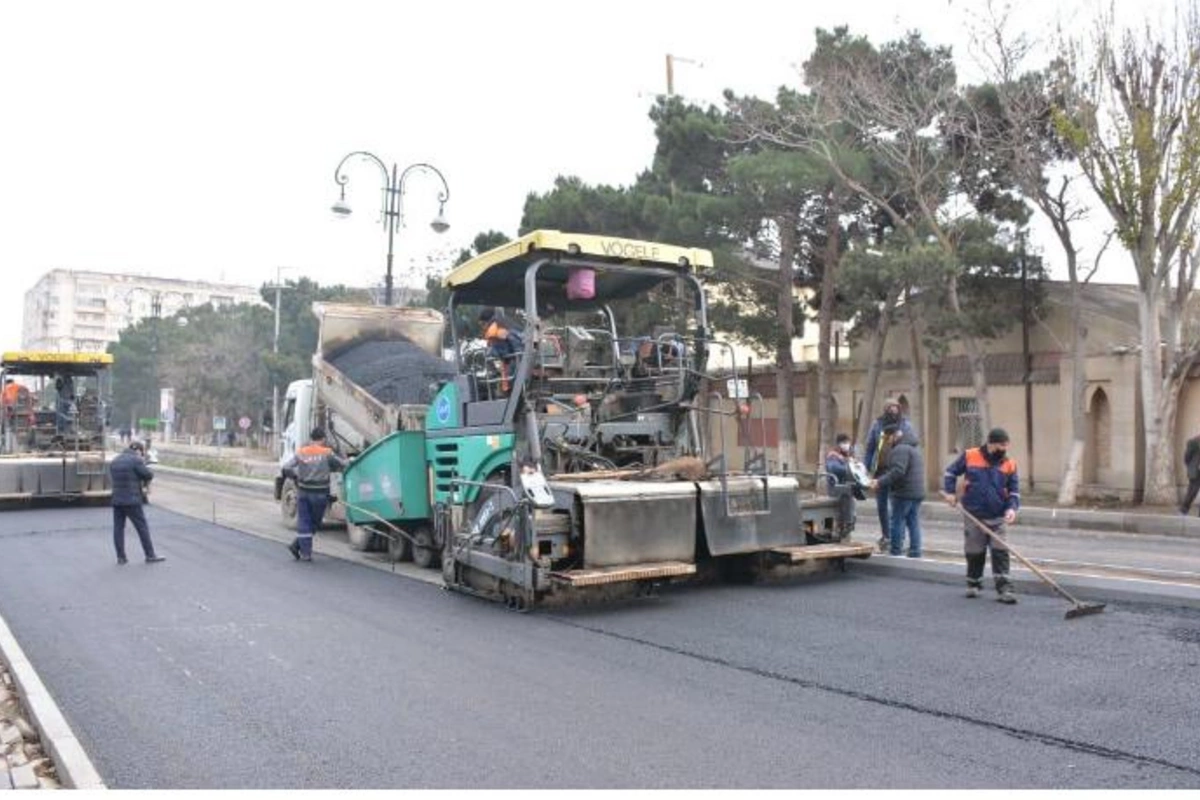 Xırdalanda daha bir küçə əsaslı şəkildə yenidən qurulur — FOTOLAR