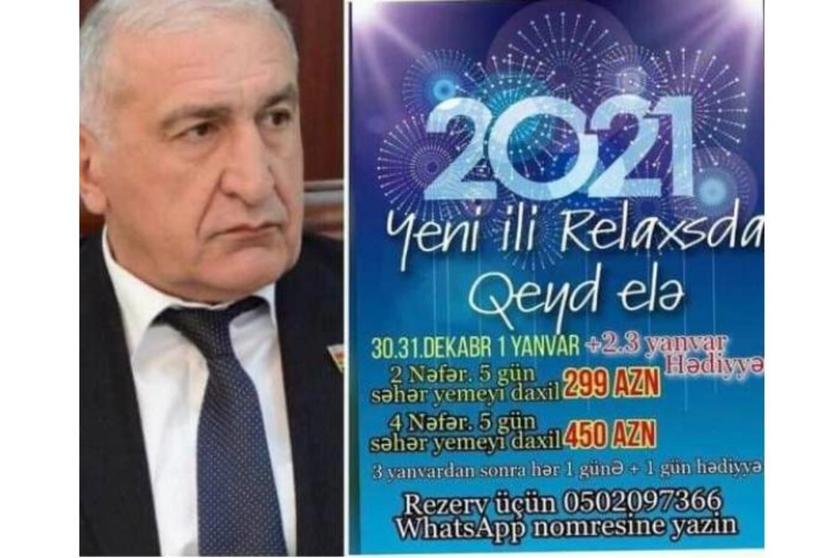 Deputatın qalmaqallı Relaxı Yeni ildə də işləyəcəkmiş — Qanun pozuntusu