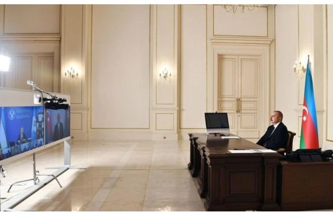 İlham Əliyev MDB Dövlət Başçıları Şurasının iclasında — YENİLƏNİB + FOTO/VİDEO İlham Əliyev MDB Dövlət Başçıları Şurasının iclasında — YENİLƏNİB + FOTO/VİDEO