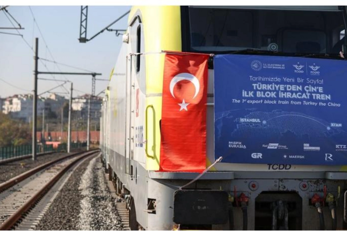 Türkiyənin Azərbaycan ərazisindən keçmiş ilk ixrac qatarı Çinə çatdı