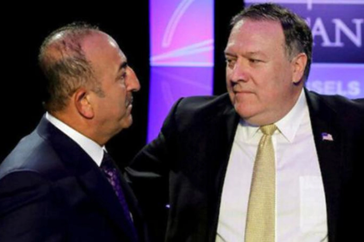 Çavuşoğlu ilə Pompeo arasında mübahisə düşdü