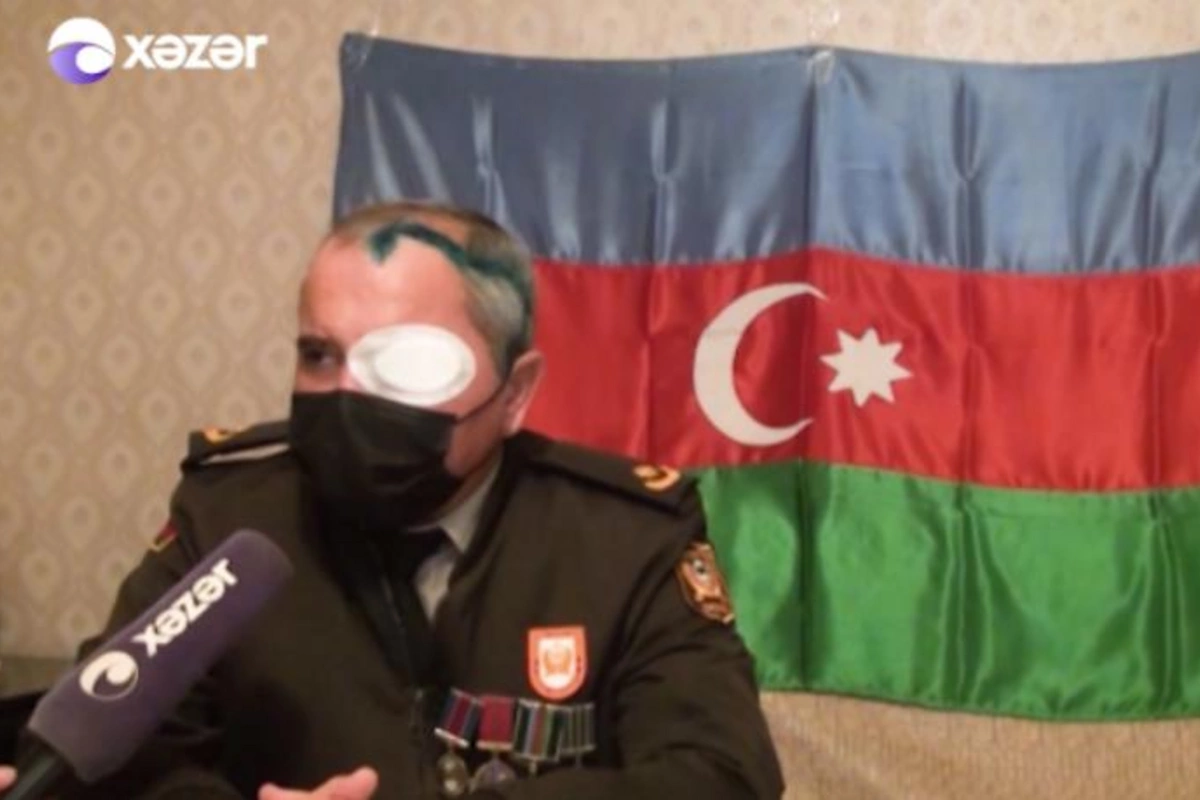 Şəhid olduğu deyilən mayor evinə sağ qayıdıb — VİDEO