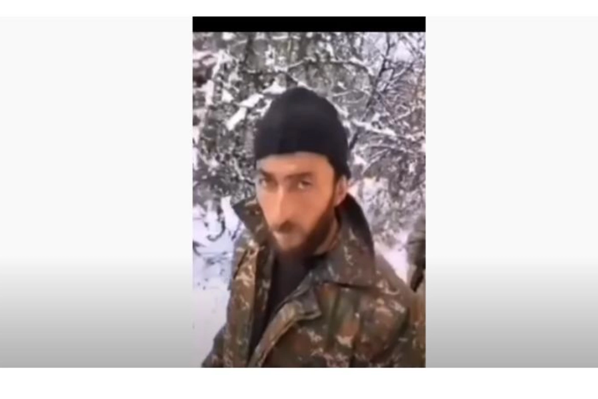 Əsgərimizə işgəncə verən erməni əsir götürüldü — VİDEO