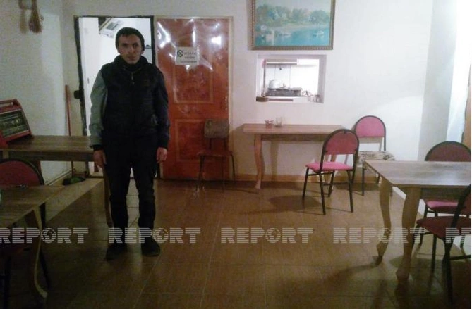 Ağsuda icazəsiz kafe işlədən rayon sakini saxlanıldı — FOTO