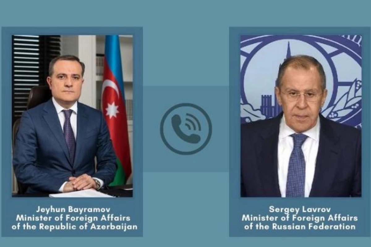 Ceyhun Bayramov və Lavrov arasında telefon danışığı oldu