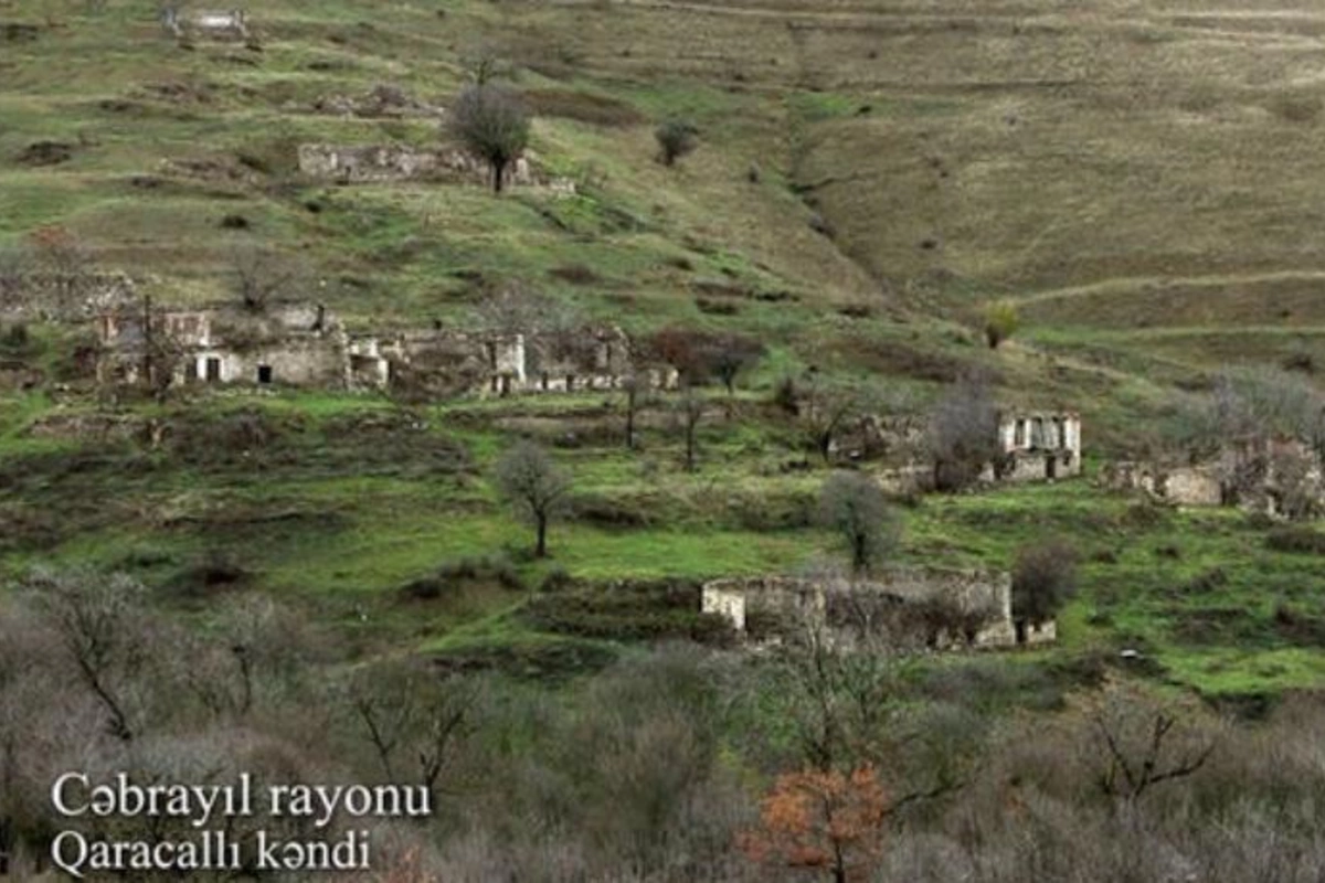 Cəbrayılın Qaracallı kəndindən görüntülər — VİDEO