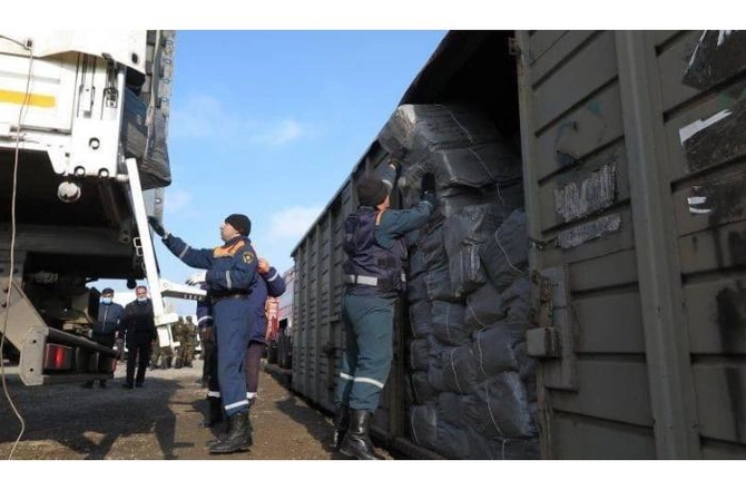 Rusiyadan Qarabağa ən böyük yardım bu gün göndərildi — FOTOLAR Rusiyadan Qarabağa ən böyük yardım bu gün göndərildi — FOTOLAR