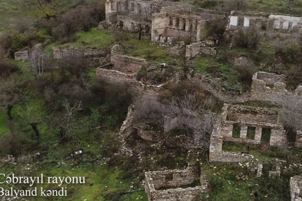 Cəbrayılın Balyand kəndindən görüntülər — VİDEO