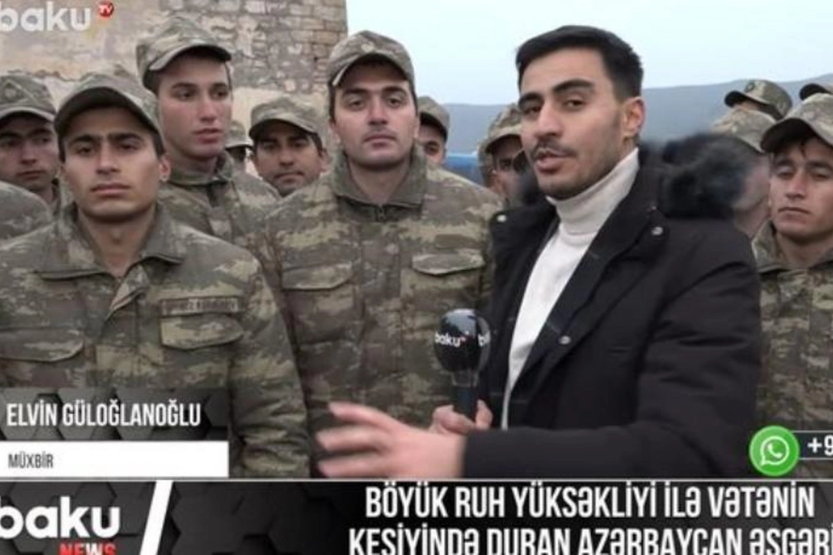 Böyük ruh yüksəkliyi ilə Vətənin keşiyində duran Azərbaycan əsgəri — VİDEO
