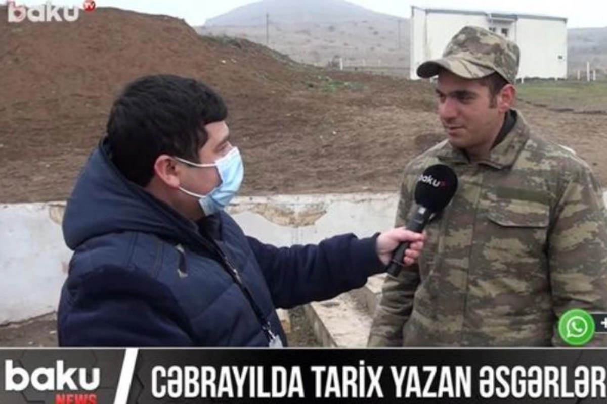 Cəbrayılda tarix yazan əsgərlər... — VİDEOREPORTAJ