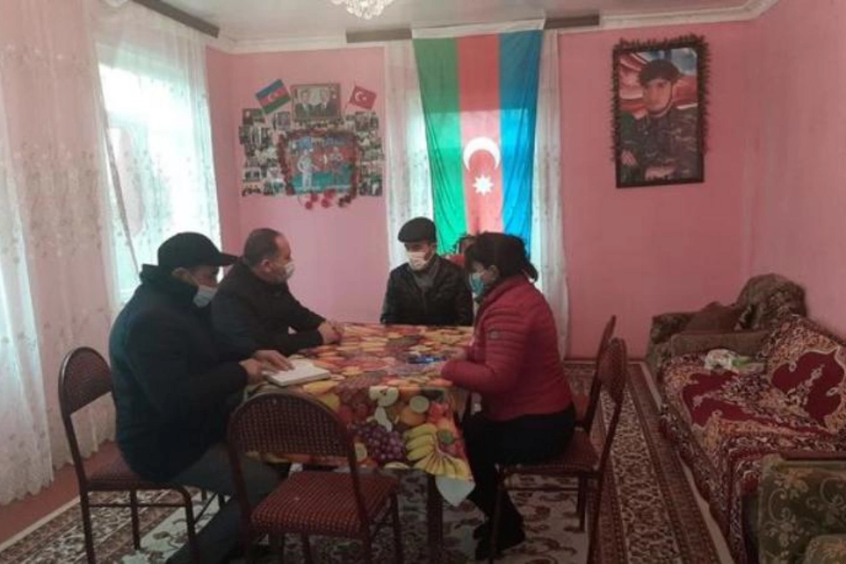 Tərtərdə şəhid Elvin Quluzadənin ailəsi üçün təsərrüfat yaradıldı