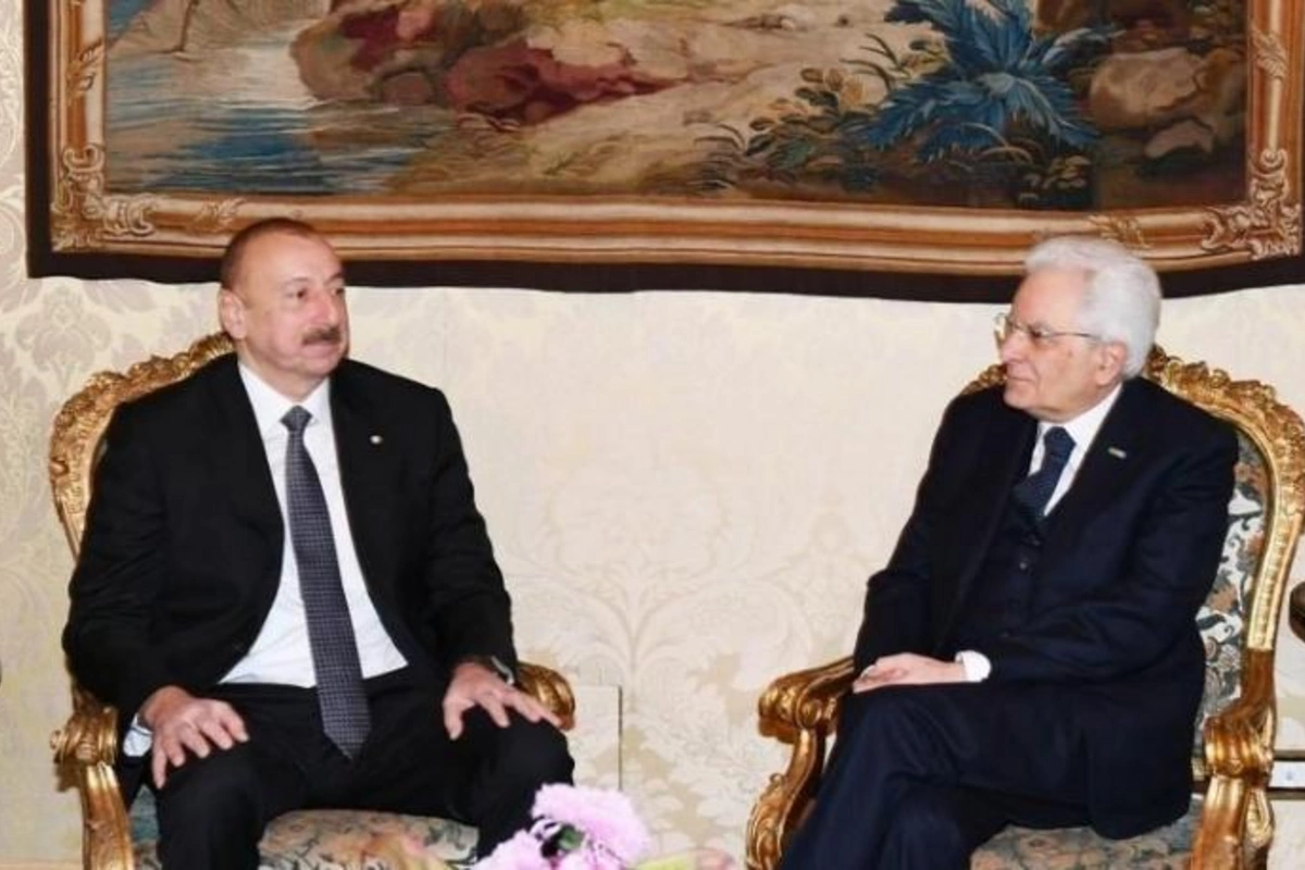 İtaliya lideri Azərbaycan Prezidentinə məktub ünvanladı