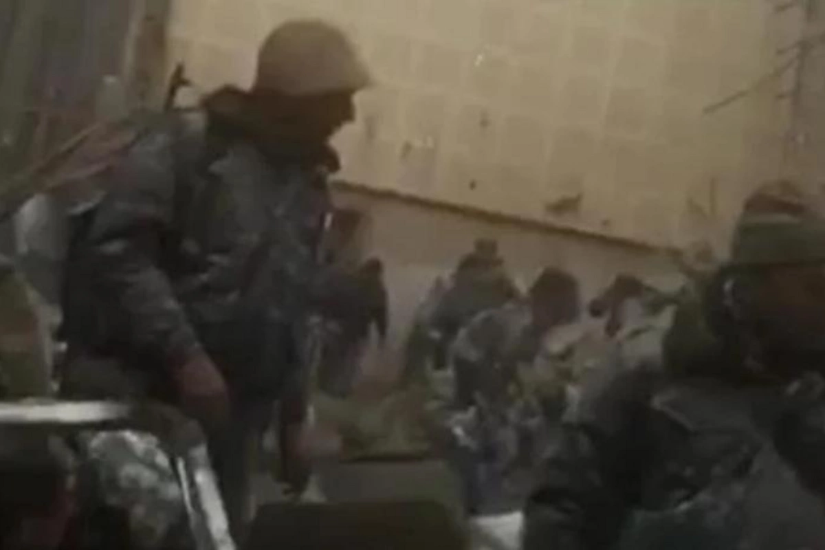Arayik Harutyunyanın “andiçmə mərasimi” keçirdiyi bina belə dağıdılıb: Onlara ölü… — YENİ VİDEO