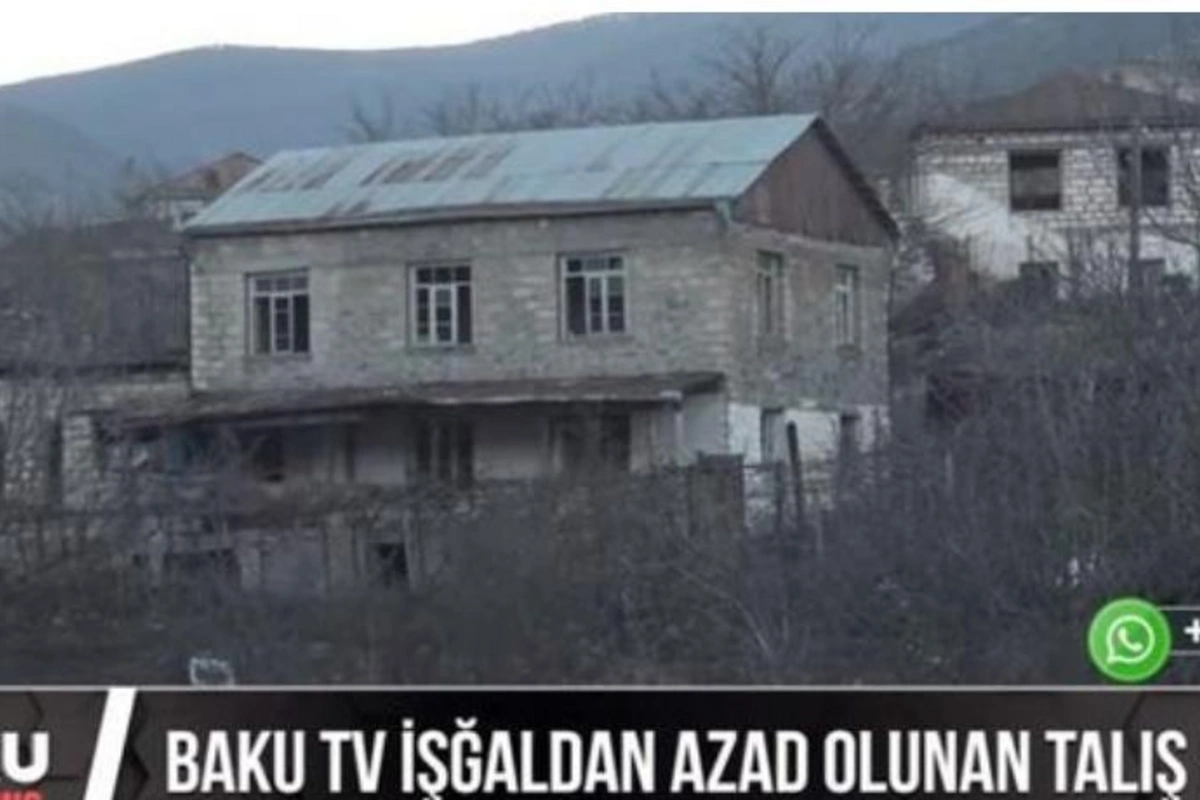 İşğaldan azad edilmiş Talış kəndində — VİDEO