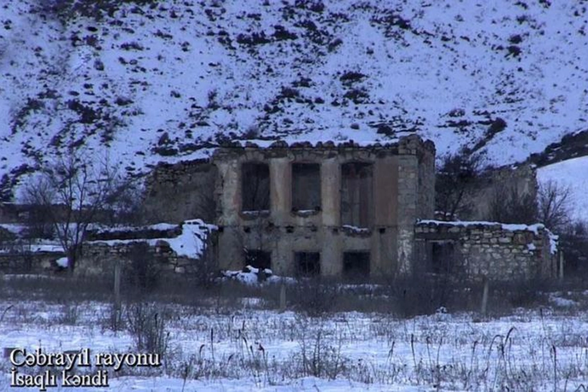 Cəbrayılın İsaqlı kəndinin görüntüləri — VİDEO