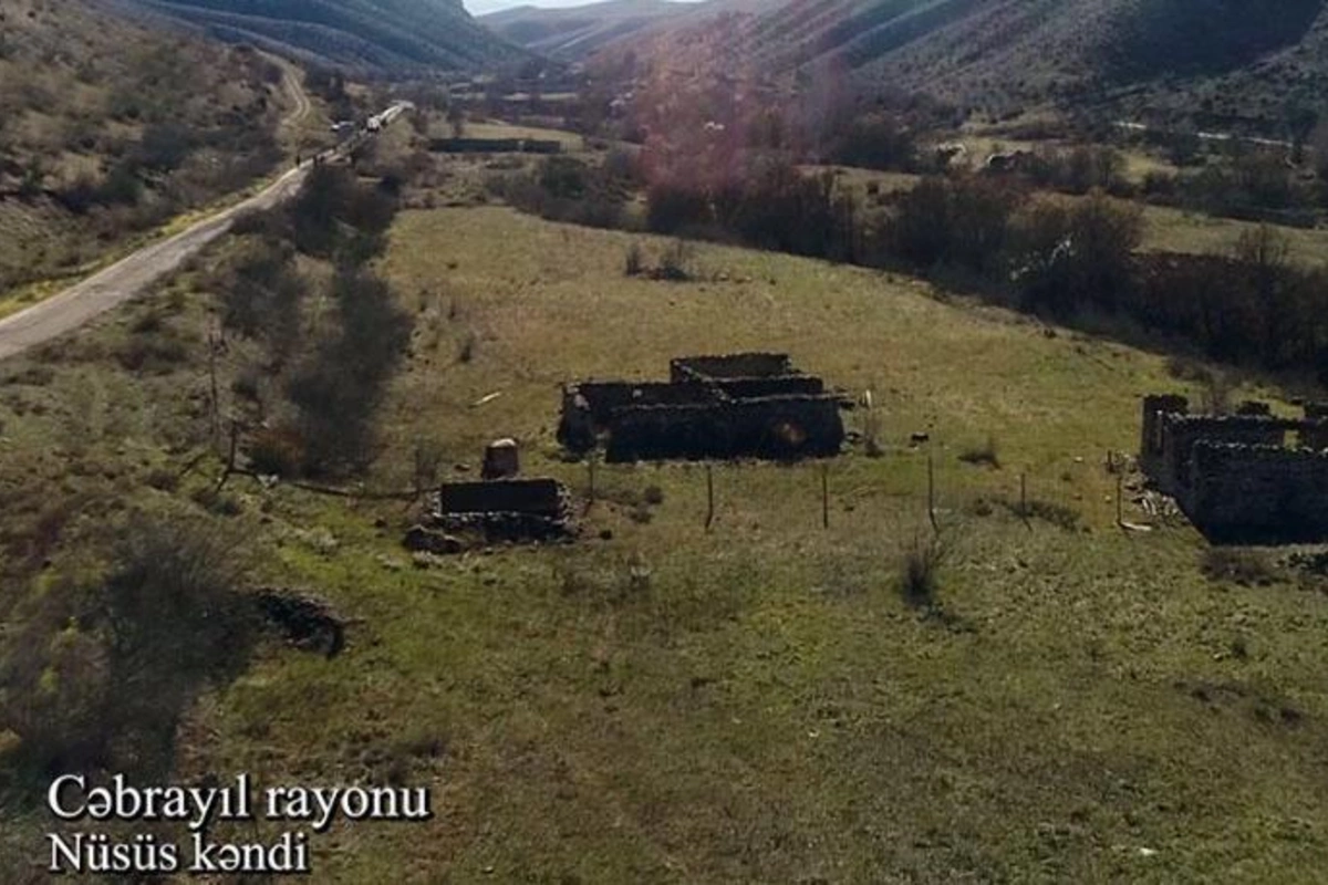 Cəbrayılın Nüsüs kəndindən görüntülər — VİDEO