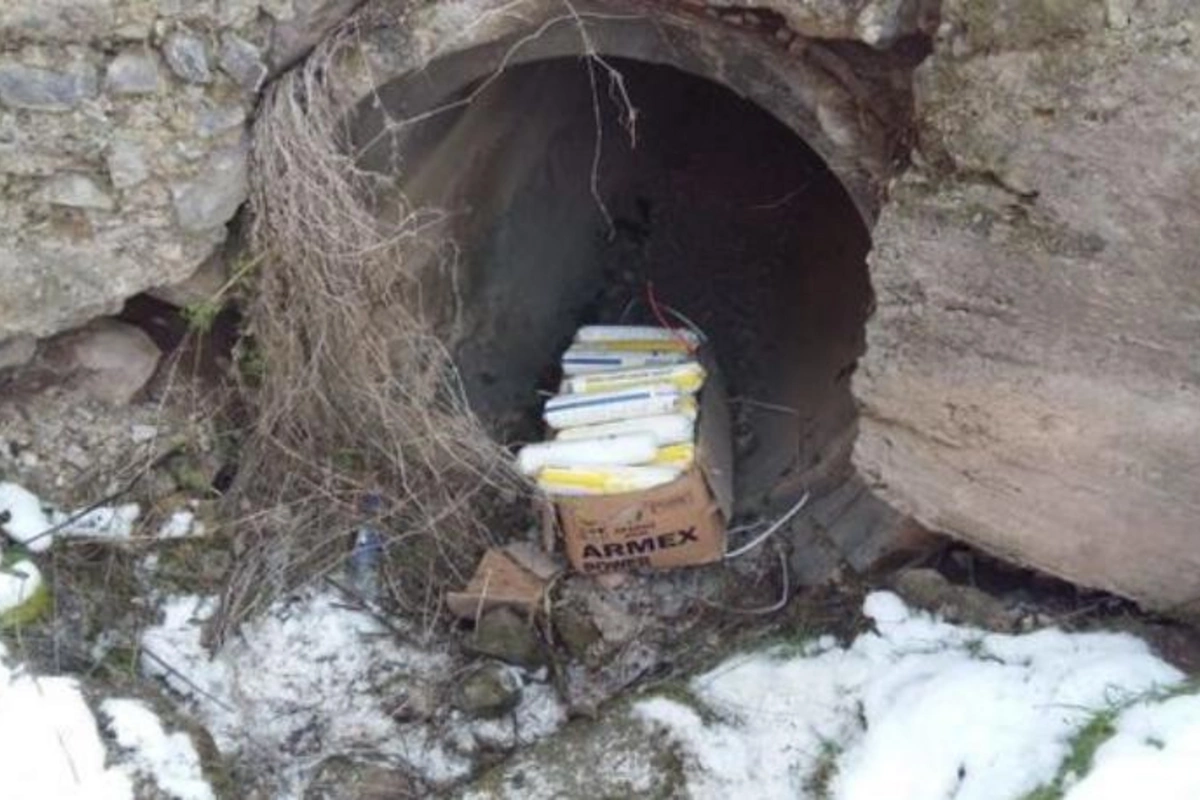 Zəngilanda əməliyyat: Körpünün altındakı partlayıcı maddə zərərsizləşdirildi — FOTO