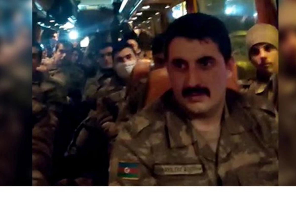 Hərbçilərimiz Türkiyədə belə qarşılandılar — VİDEO