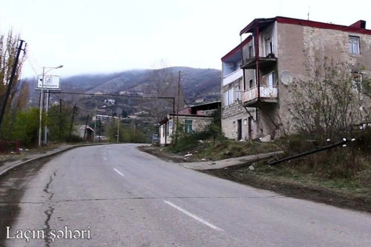 Laçın şəhərinin görüntüləri — VİDEO