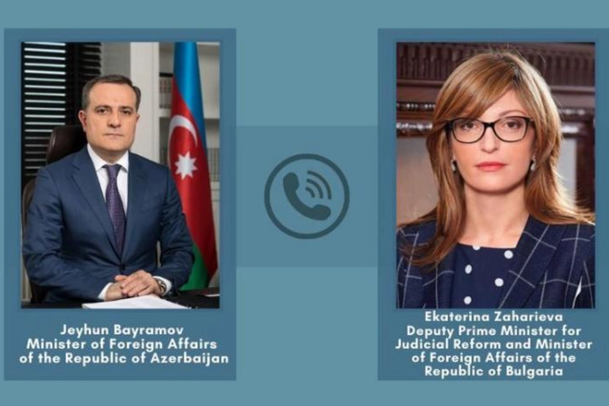 Ceyhun Bayramov bolqar həmkarı ilə telefonla danışdı