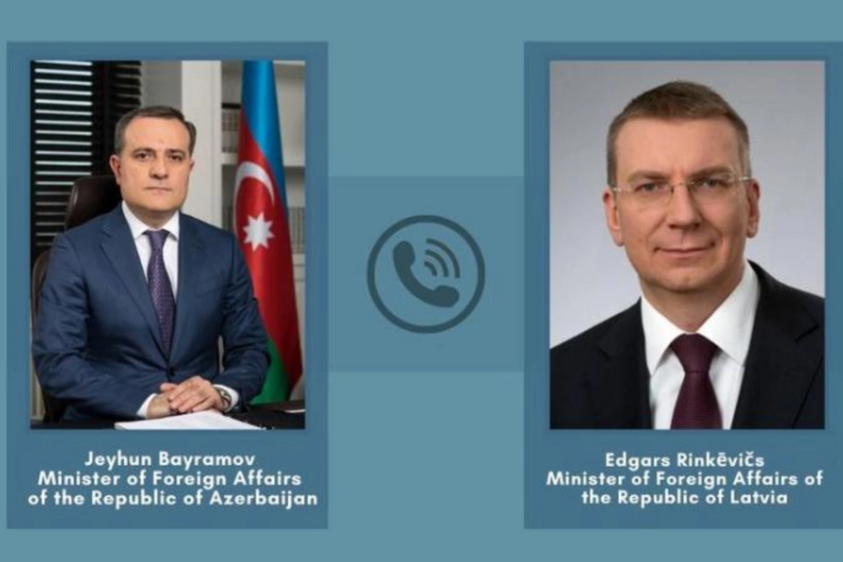 Azərbaycan və Latviya XİN başçıları arasında telefon danışığı oldu