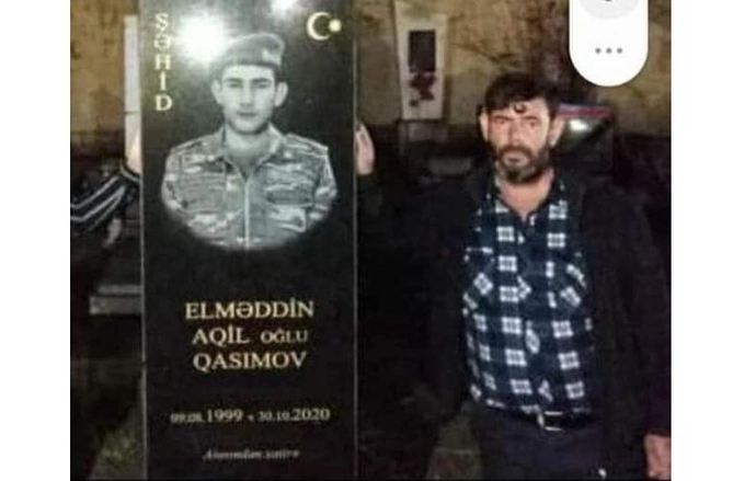 Salyanda şəhid atası dünyasını dəyişdi