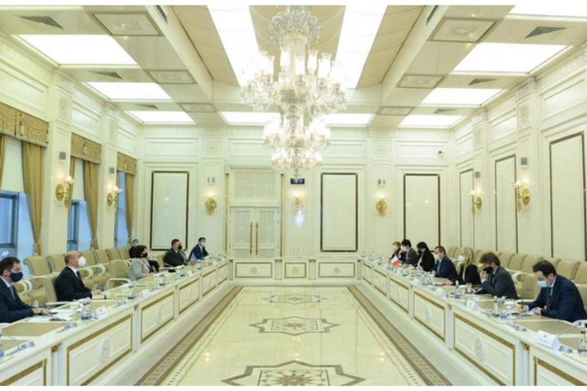 Sahibə Qafarova italiyalı deputatlarla görüşdü