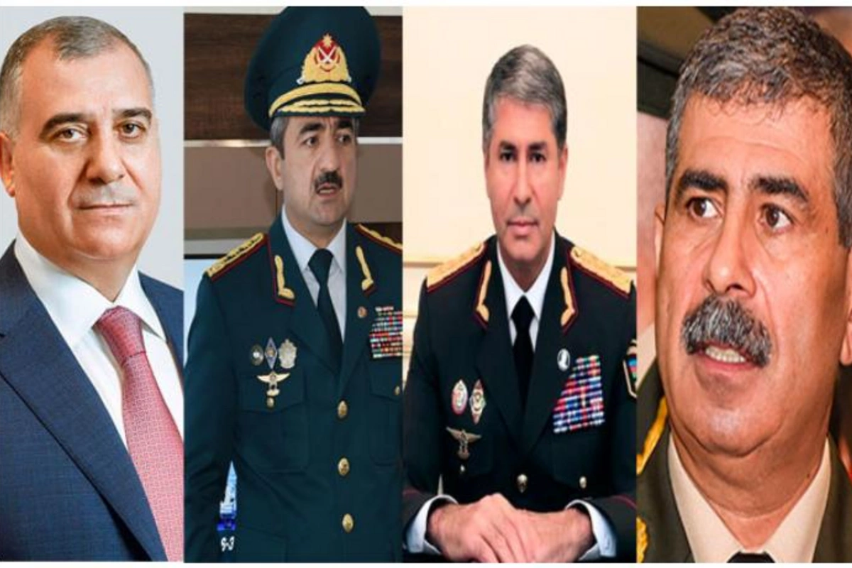“Zəfər” ordeni alan general-polkovniklər...
