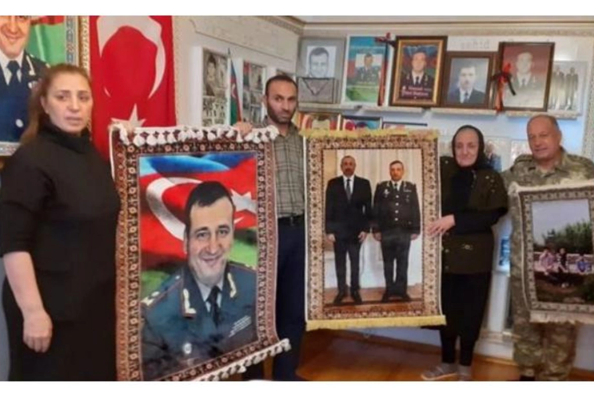 Azərbaycanın Milli Qəhrəmanı Polad Həşimovun anası ziyarət olundu