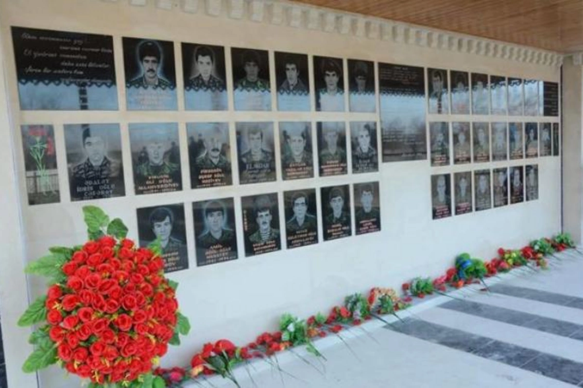Füzulinin 38 şəhid verən kəndində abidə kompleksi açıldı — FOTOLAR