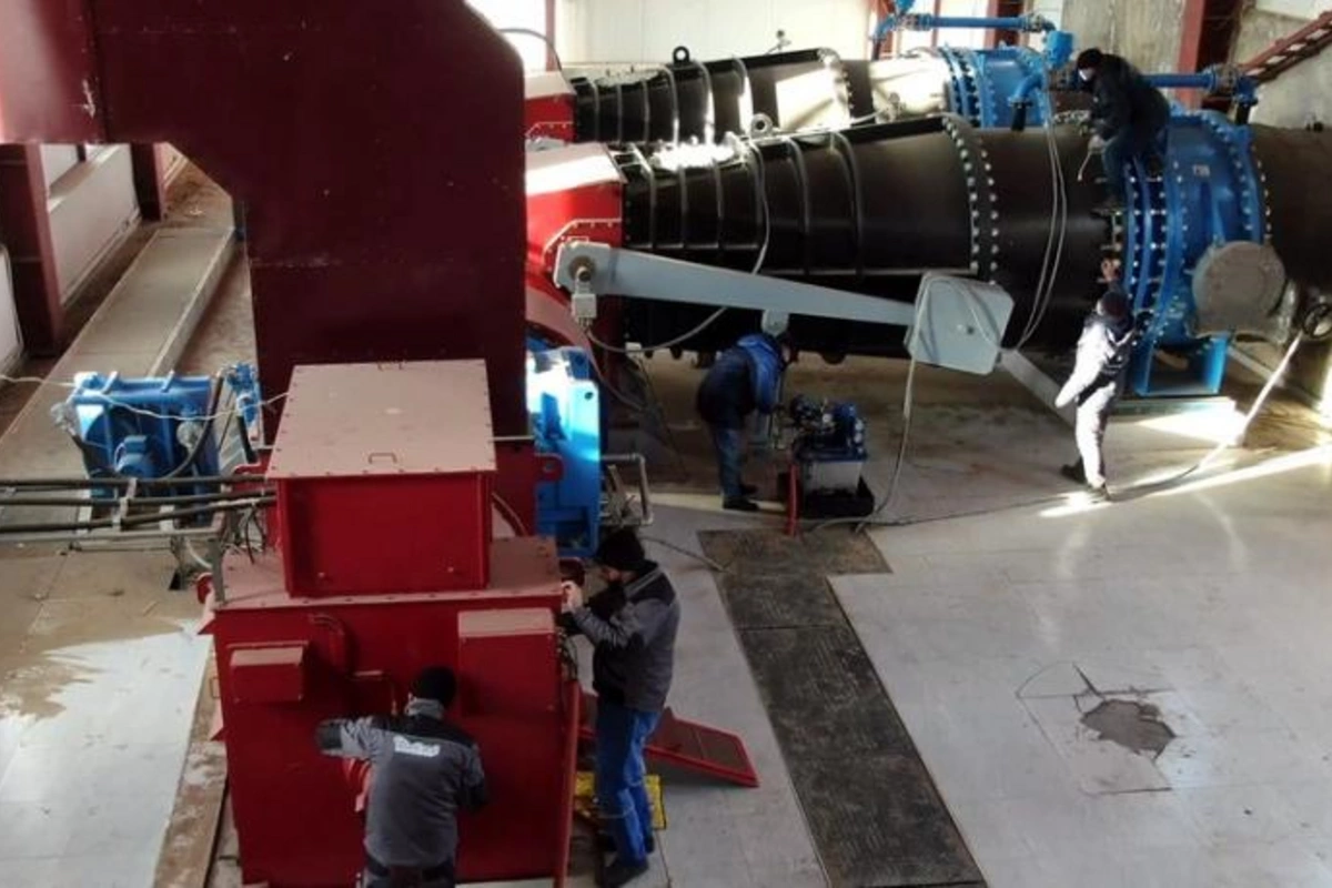Laçındakı su elektrik stansiyası yenidən qurulur — VİDEO