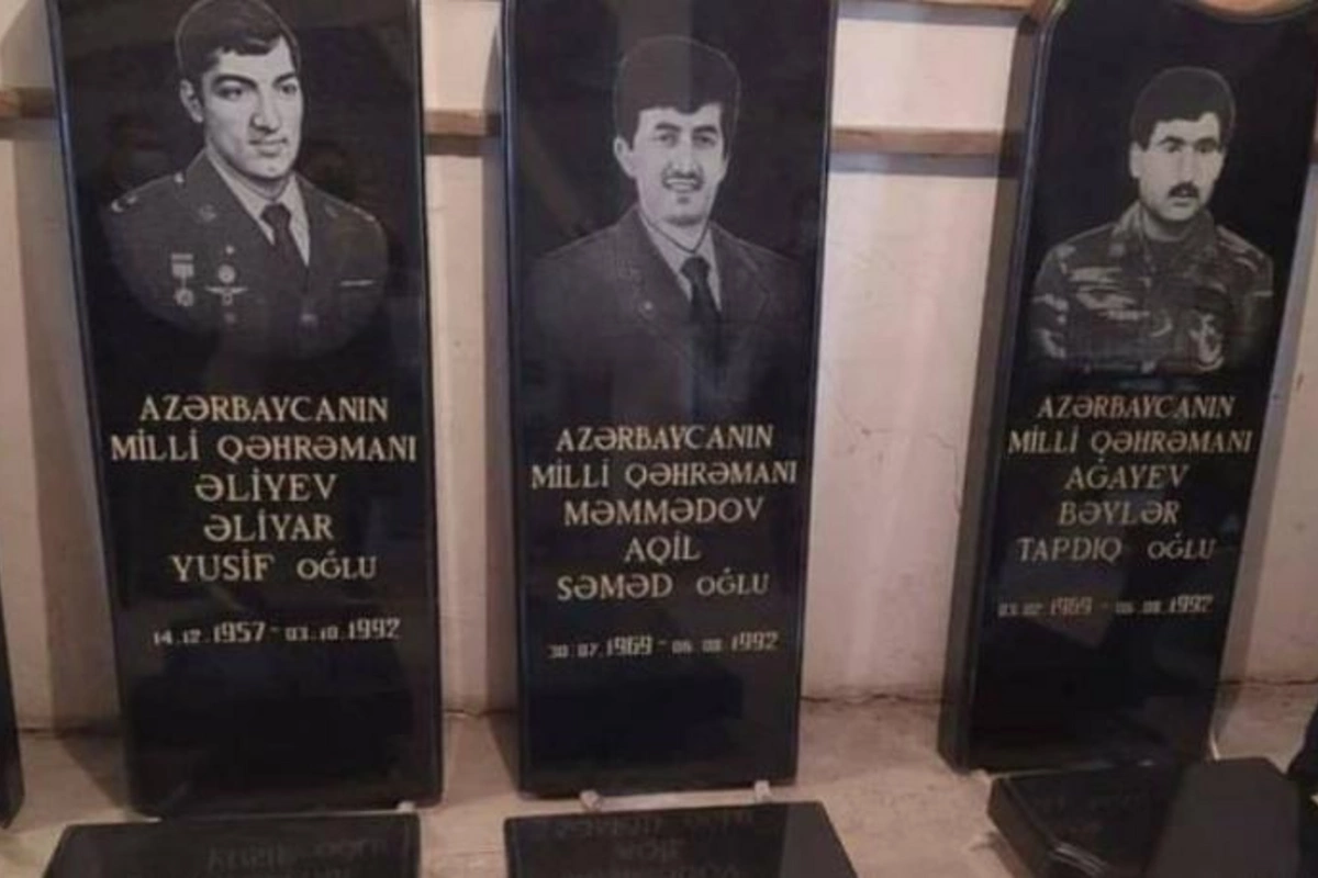 Azərbaycanın beş Milli Qəhrəmanının məzar daşları hazırlandı