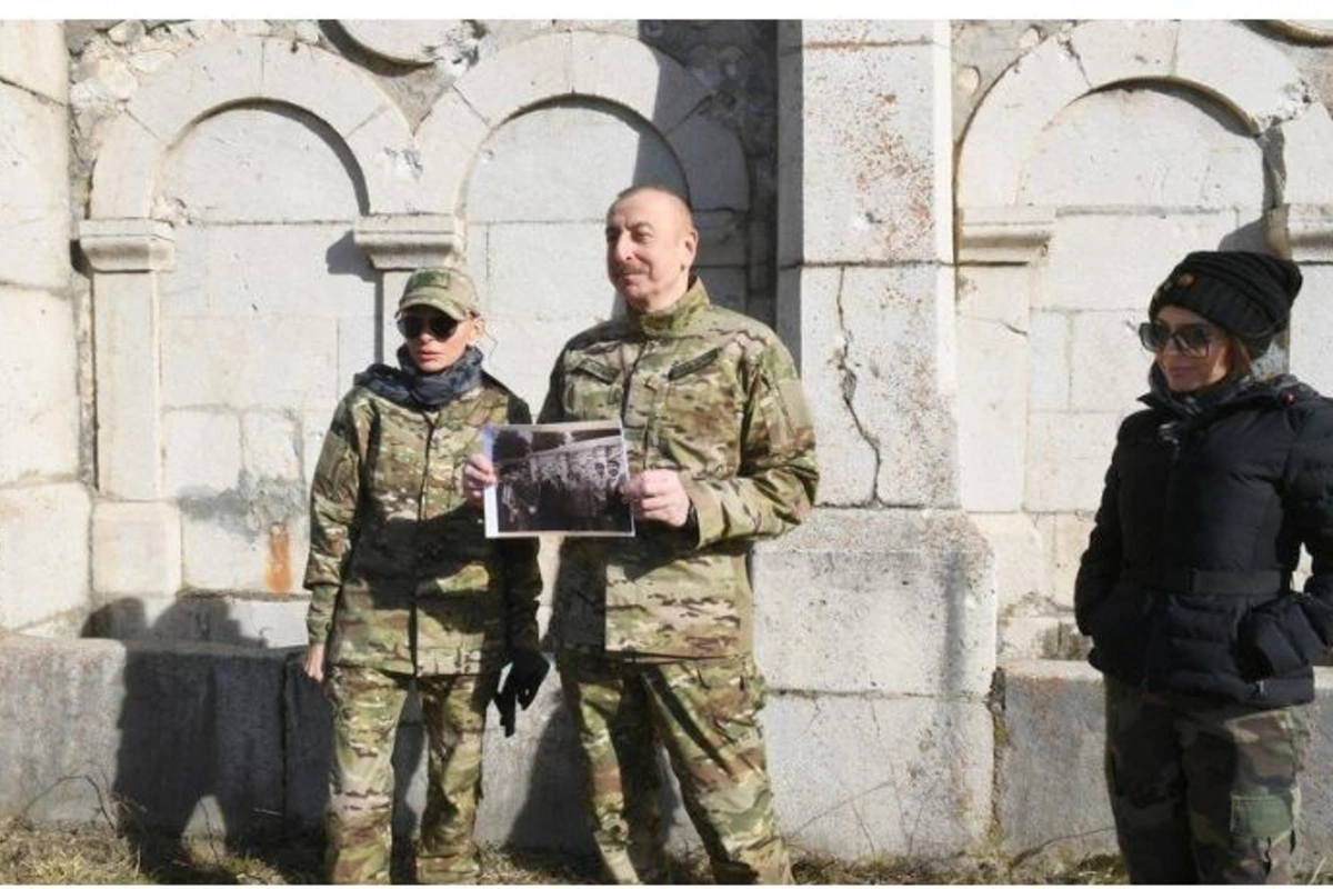 Ulu öndərin izi ilə: İlham Əliyev 39 il sonra eyni gündə Şuşada