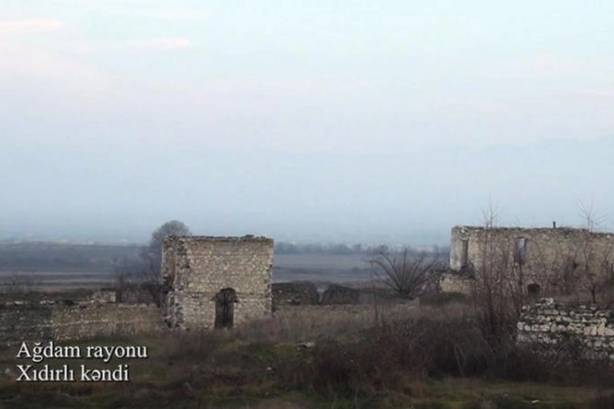Ağdamın Xıdırlı kəndindən görüntülər — VİDEO