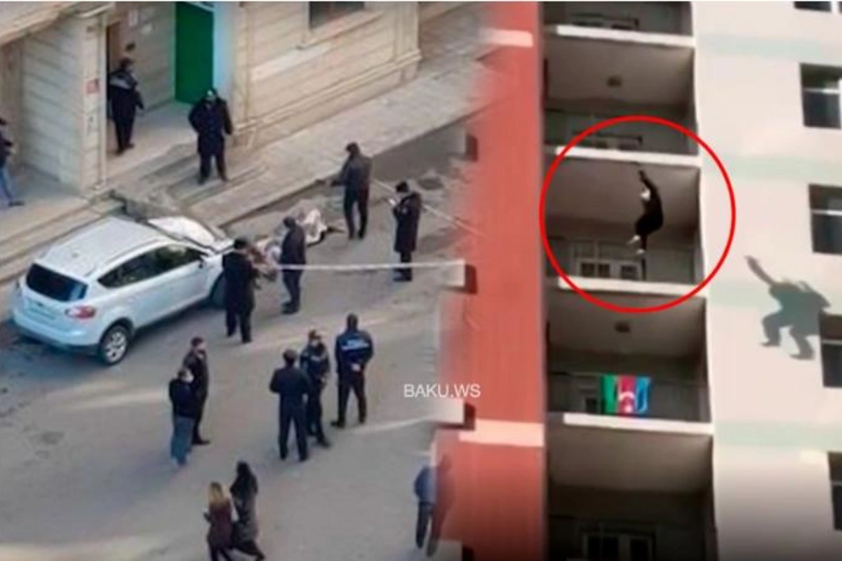 Özünü 18-ci mərtəbədən atan qızla bağlı yeni məlumat — VİDEO