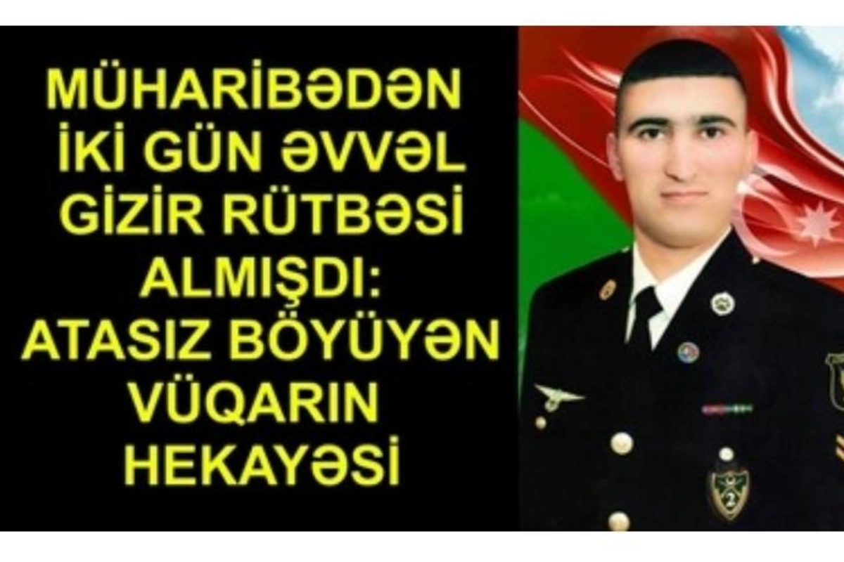 Atasız böyüyən şəhid Vüqar Məmmədovun hekayəsi — iki övladı əmanət qaldı (VİDEO)