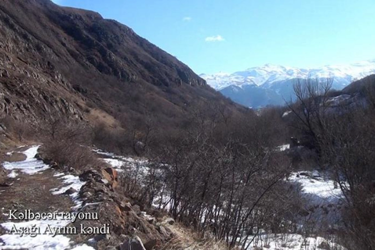Kəlbəcərin Aşağı Ayrım kəndi — VİDEO+FOTO