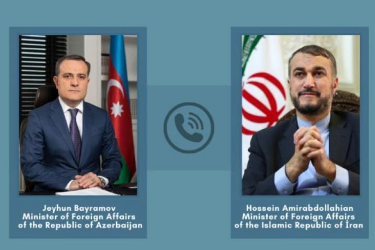 Azərbaycan və İran XİN başçıları telefonla danışdılar