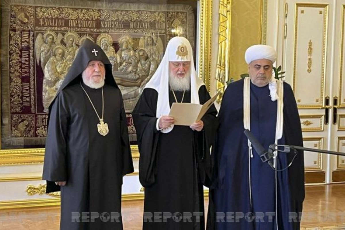 Azərbaycan, Ermənistan və Rusiya dini liderləri birgə bəyanat yaydılar