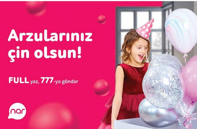 “Nar”dan abunəçiləri üçün əla təkliflər!