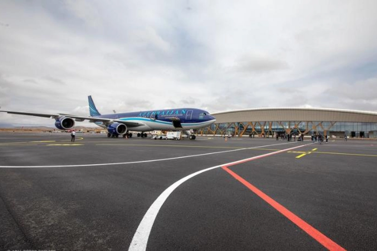 AZAL: Füzuli Hava Limanı artıq beynəlxalq uçuşlar üçün açıqdır